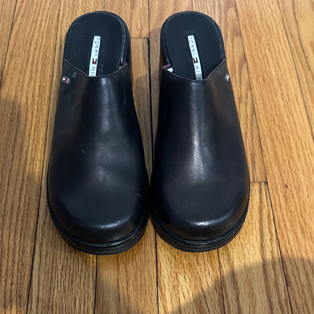Tommy Hilfiger Black Women's Mules